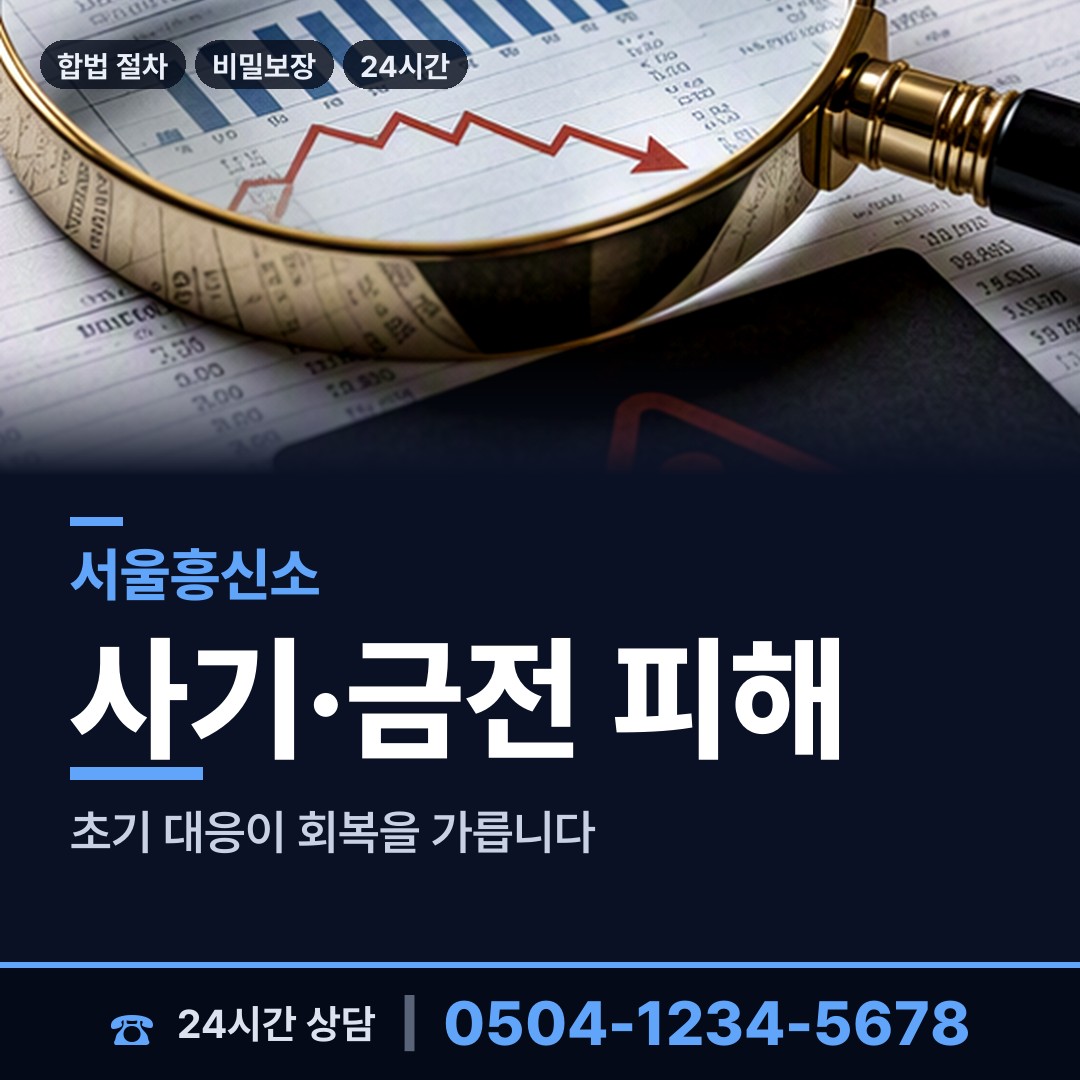 서울 양재1동 투자사기조사 상담 안내